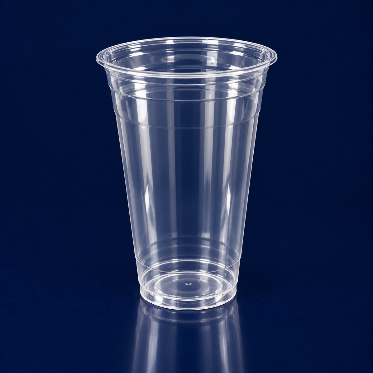 98 MM Series Cold Cup 20 OZ PET Clear 50 Count/Pack 20 Packs/Case 1000 Count/Case