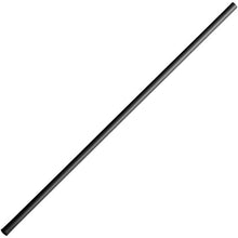 Load image into Gallery viewer, EcoChoice 5 3/4" Black Compostable PLA Unwrapped Cocktail Straw - 1,000/Pack