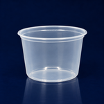 Deli Container Base 16 OZ PP Clear Round Microwave Safe 50 Count/Pack 10 Packs/Case 500 Count/Case