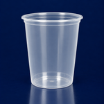 Deli Container Base 32 OZ PP Clear Round Microwave Safe 25 Count/Pack 20 Packs/Case 500 Count/Case