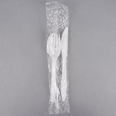 FORKS PLASTIC MED10/100 MILO