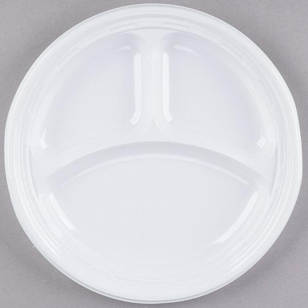 PLATES-9`` 3COMP-FOAM-WHT 20/2